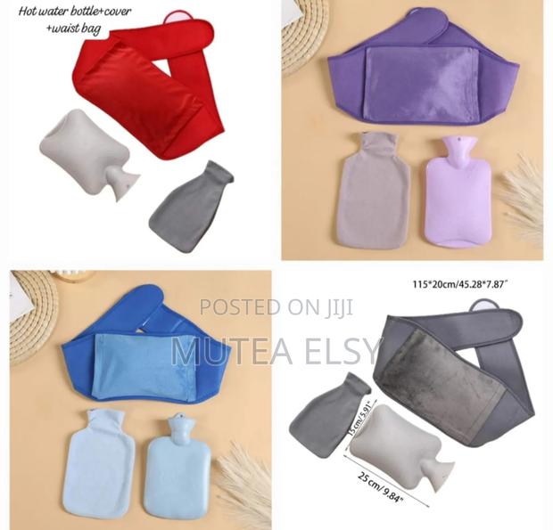 Blue, Purple,Grey Red Waist Hot Water Bottle