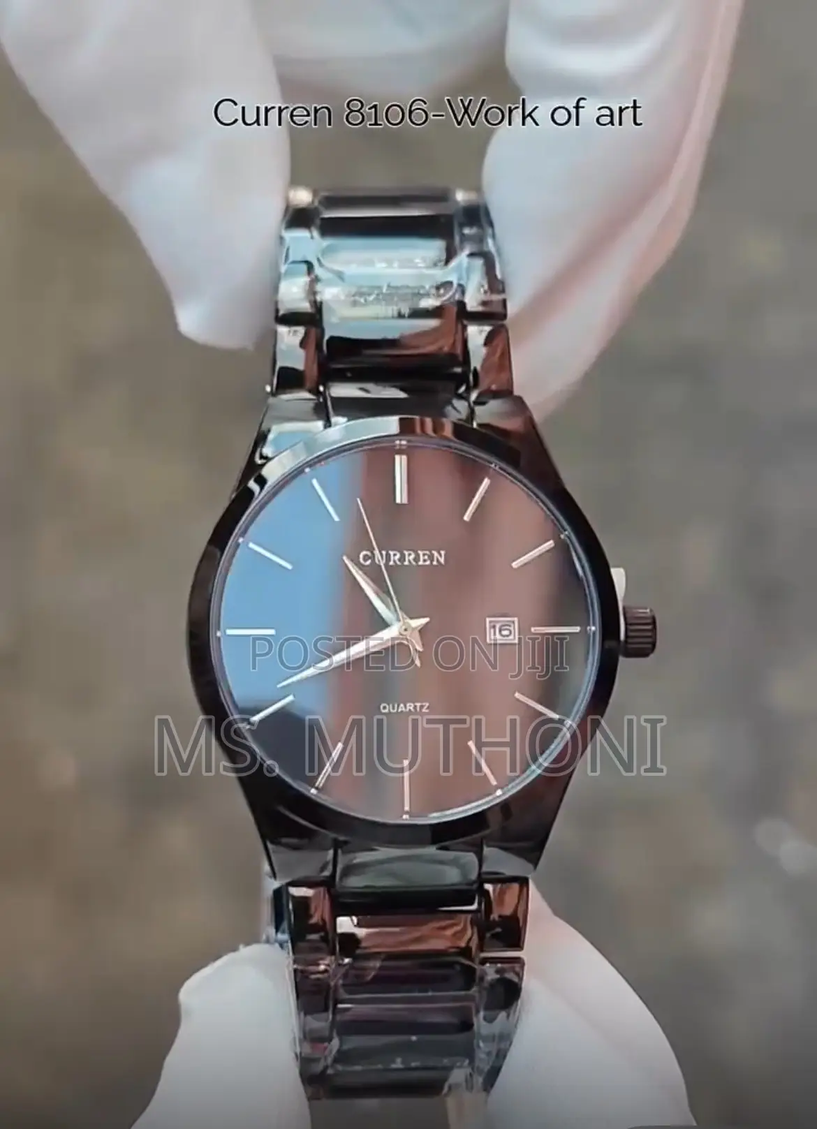Executive Look Curren for Gents , Stainless Steel ,