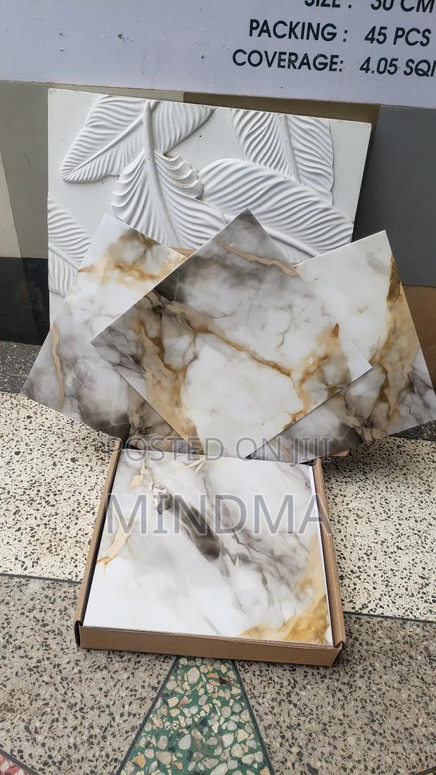 Marble Look Water Proof Tile Panels - Bathroom,Kitchen.Peel and Stick - thumbnail 3