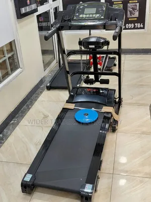 Treadmill  With 2pcs Neoprine Dumbells 1kg Each,
Massage Belt