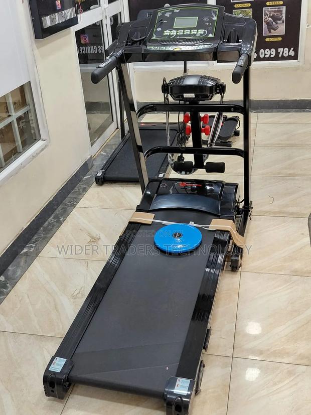 Treadmill  With 2pcs Neoprine Dumbells 1kg Each,
Massage Belt