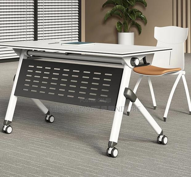 Office Table: White Executive Office Table