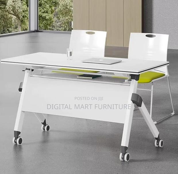 Office Table: White Executive Office Table - thumbnail 4