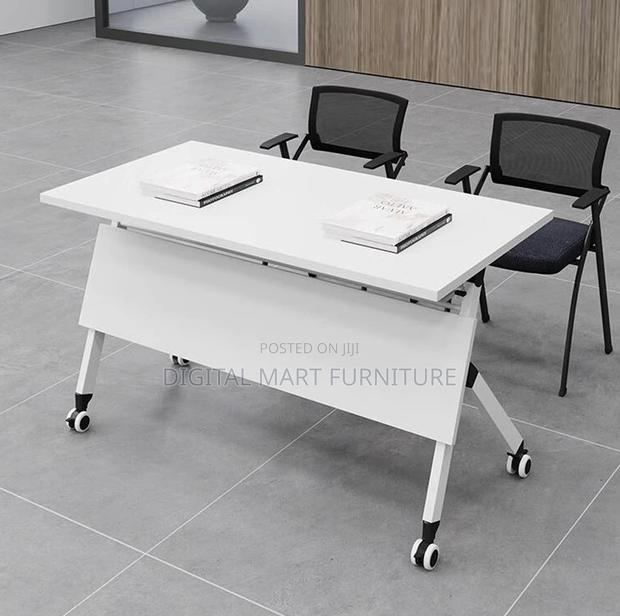 Office Table: White Executive Office Table - thumbnail 5