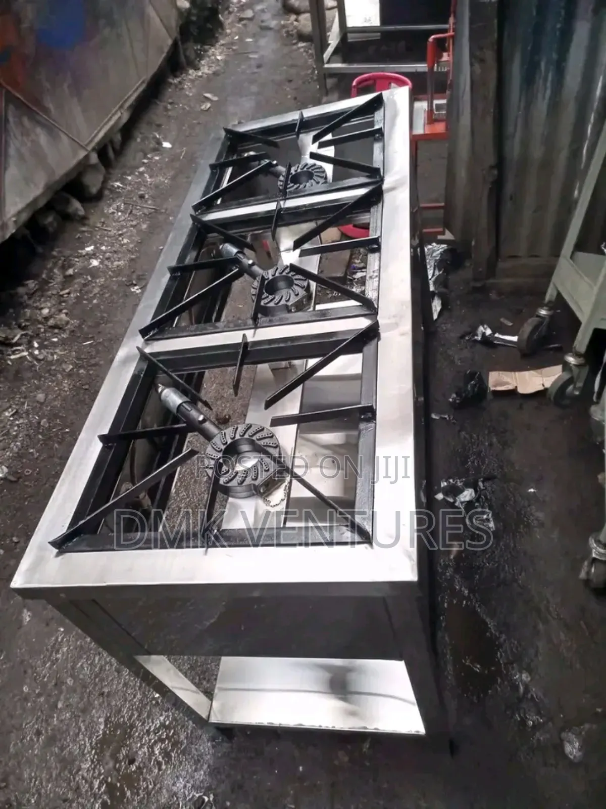 Trusted Kitchen Three Burners Gas Cooker Stainless