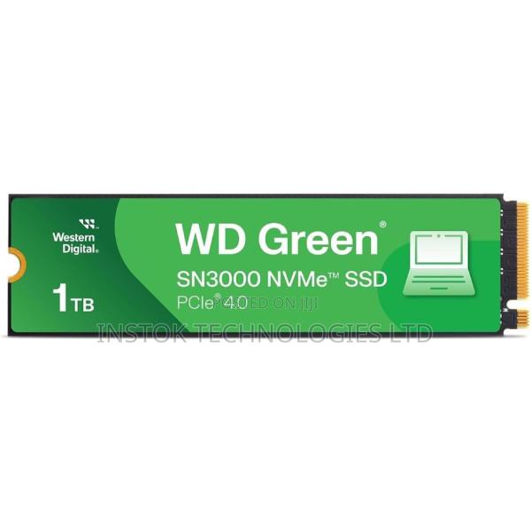 Western Digital Wd Green Sn3000 Nvme Internal Ssd 1tb