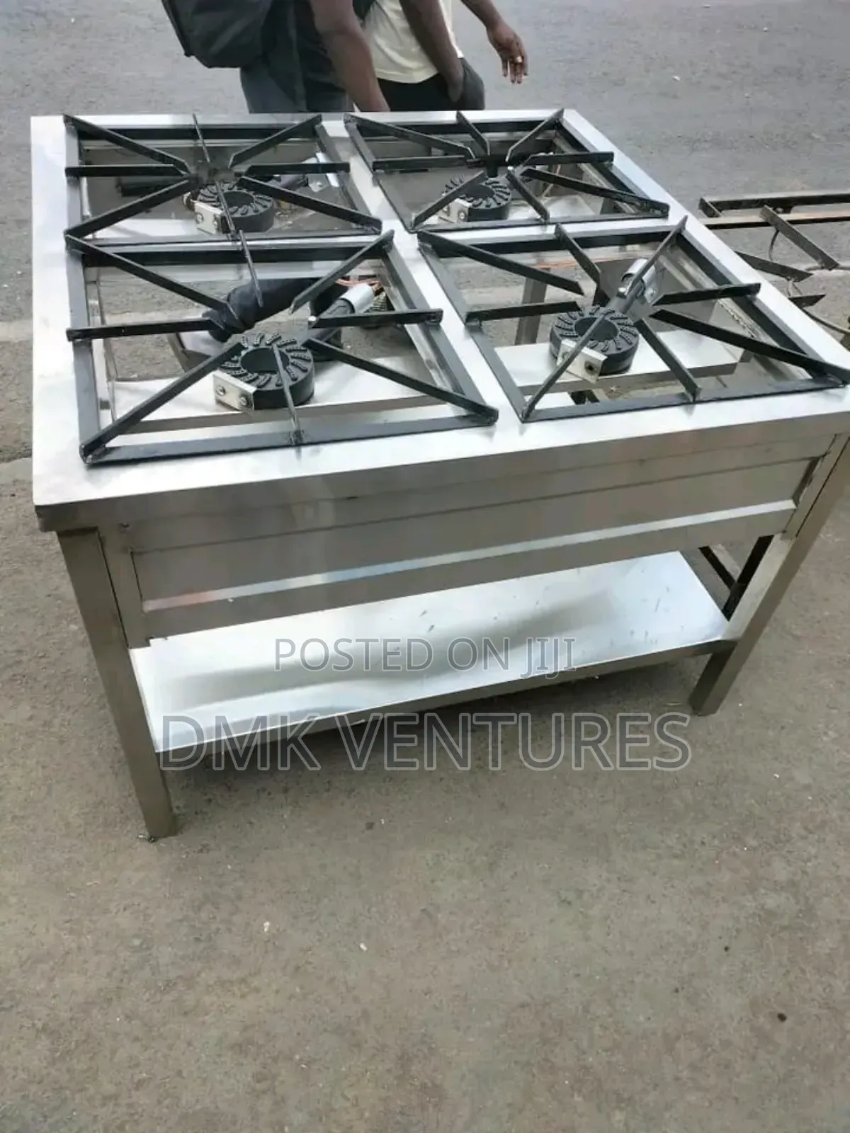 Certified Stainless Steel Four Burners Gas Cooker