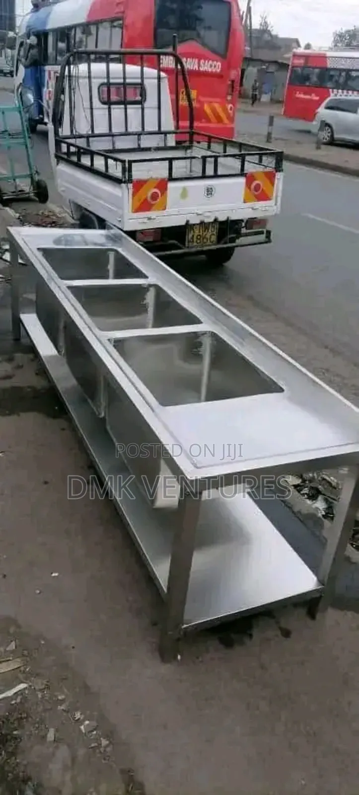 Trusted Huge Three Bowls Stainless Sink