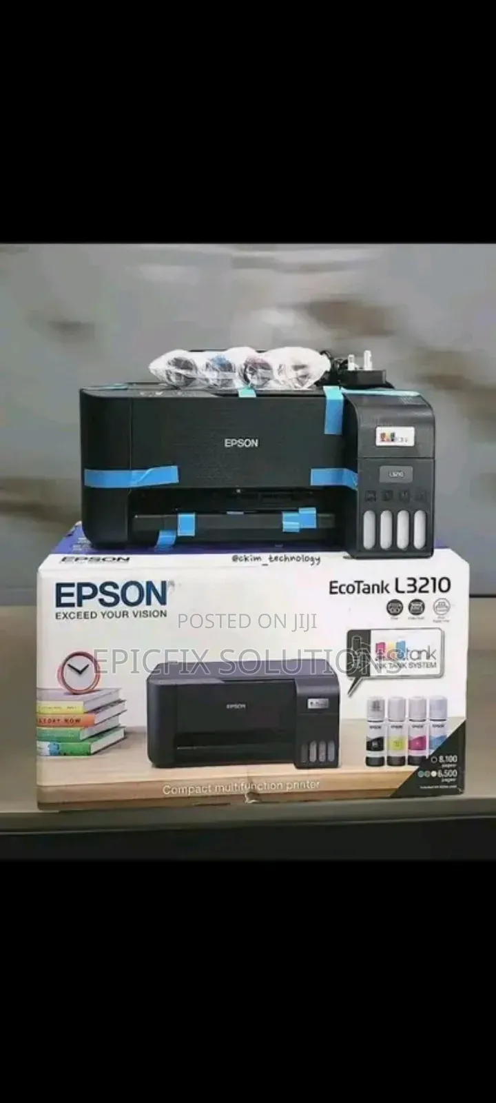 Epson Brand Both A3 and A4 Printers Wireless and Non Available