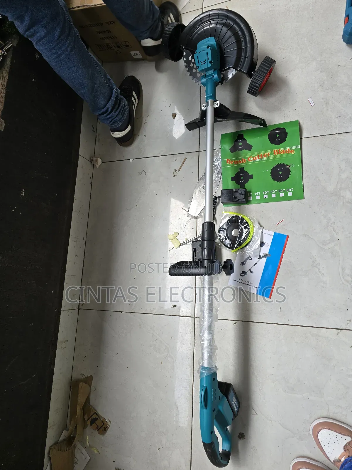 88v 9" Disk Cordless Brushcutter