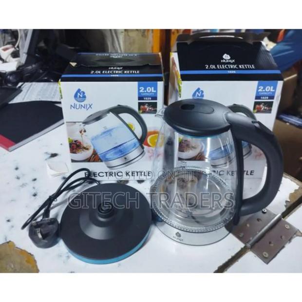 Nunix 2.0 L Electric Kettle Water Heater Boiler Jug