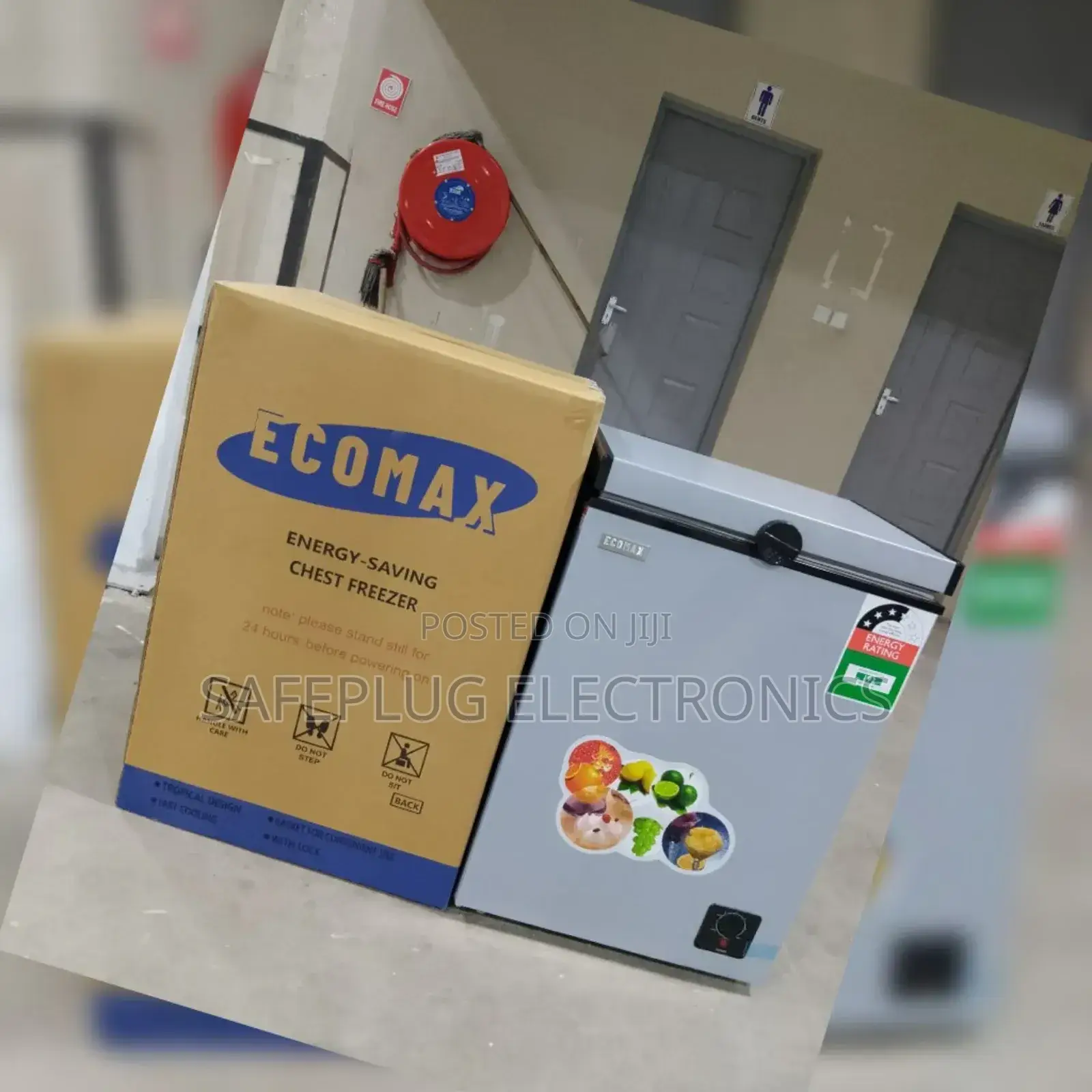 "Ecomax 109l Energy-Saving Chest Freezer"