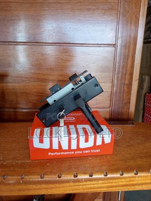 Union Matt Black Lock - main view