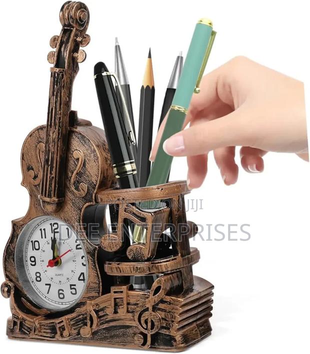 Violin Themed Alarm Clock - main view