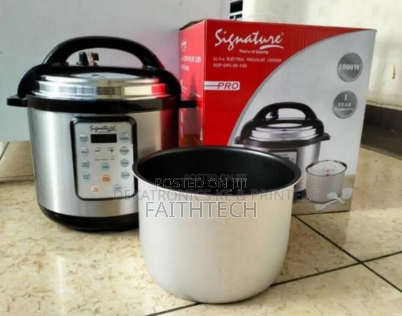 Signature Electric Pressure Cooker 10l