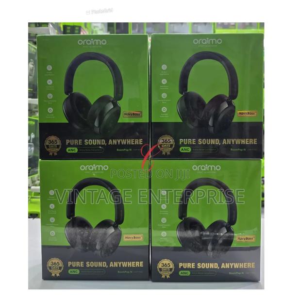 Oraimo Boompop N Ohp-915n *65hrs Playtime Active Noise Cancellation*