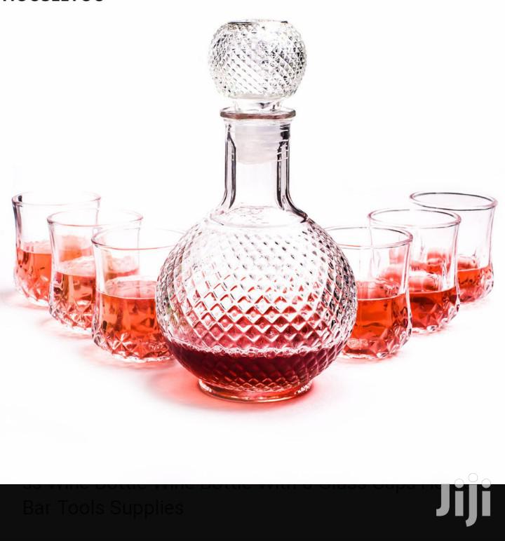 7 Piece Whisky Decanter Set