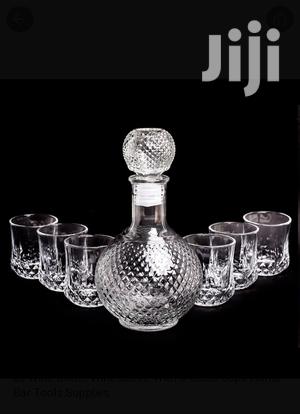 7 Piece Whisky Decanter Set