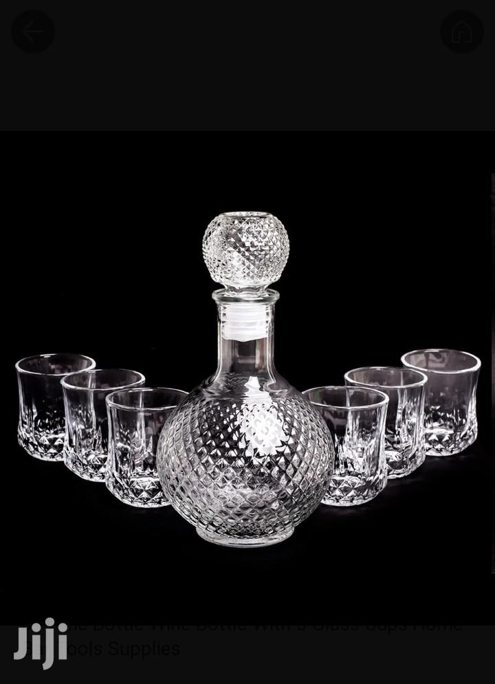 7 Piece Whisky Decanter Set