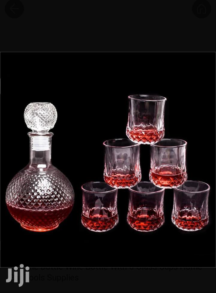 7 Piece Whisky Decanter Set