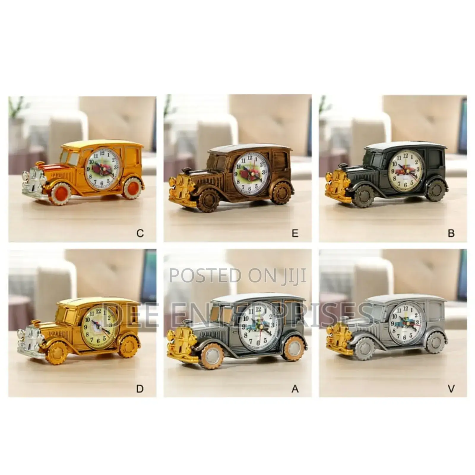 Vintage Car Alarm Clock