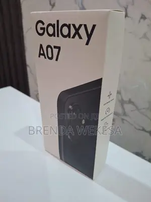 New Samsung Galaxy A07 4G 64 GB Black