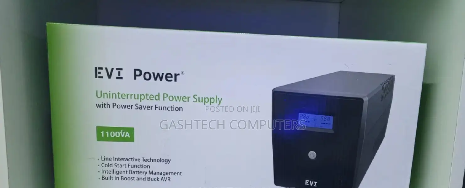 Evi 1100va 600w Line Interactive Ups With Cold Start Function