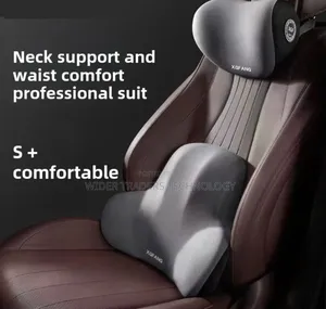 2ps Set Car Headrest And  Backrest  Lumbar Support