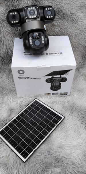 3 Lens Triple Hd Solar 4g Sim Card Solar Camera - thumbnail 2