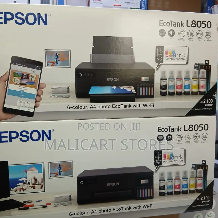 Epson Ecotank L8050 A4 All-in-One Ink Tank Printer