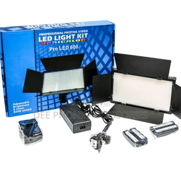 Professional Photo $ Video Led Light Kit Pro Led 600