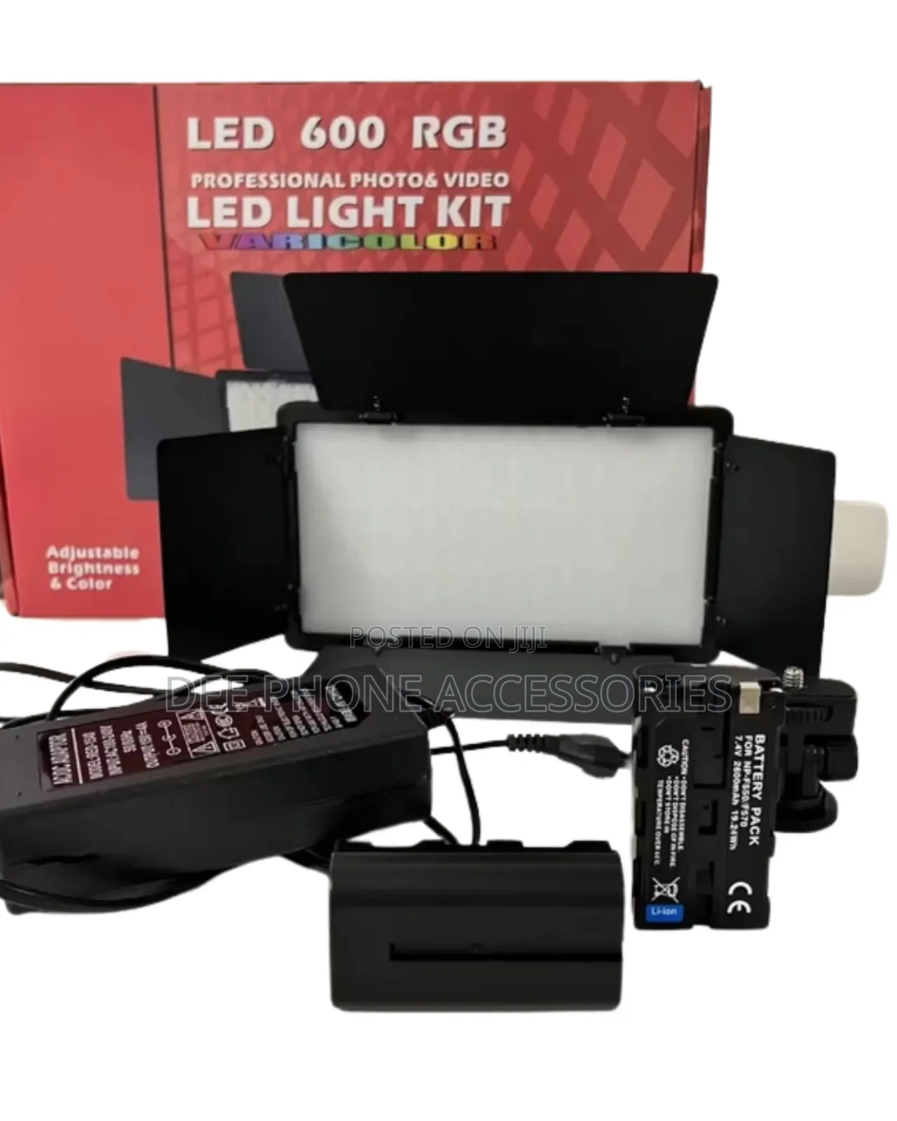 Professional Photo $ Video Led Light Kit Pro Led 600