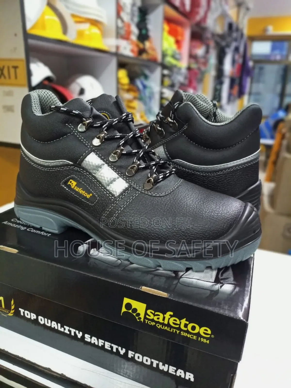 Metal Toe Boots Safe