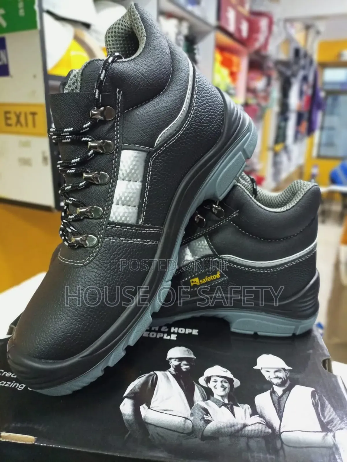 Metal Toe Boots Safe