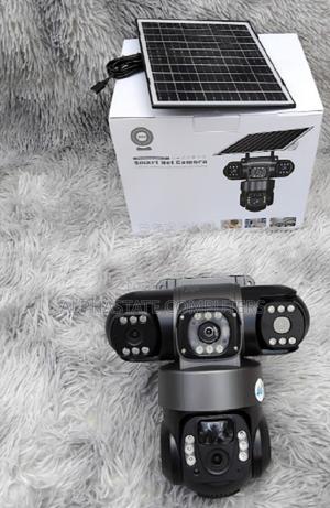 Wireless Solar Powered Security Camera With 3 Triple Lens - thumbnail 2