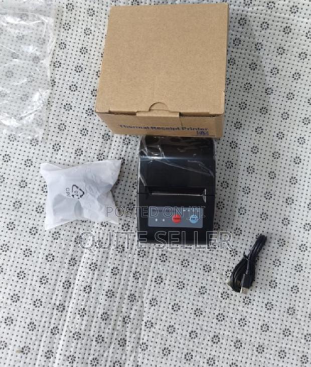 Black Thermal Printer Bc-P58 Bluetoothbc-P58b Thermal Receipt Printer - main view