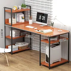 Office Desk; Easy-Fold Wooden Lap Table for Laptops