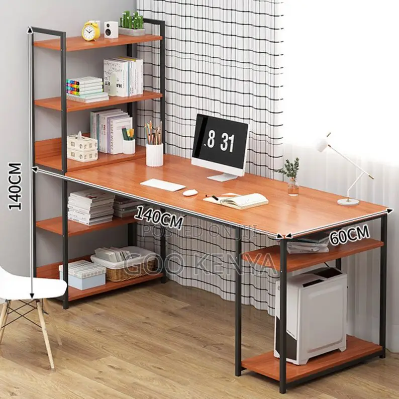 Office Desk; Easy-Fold Wooden Lap Table for Laptops