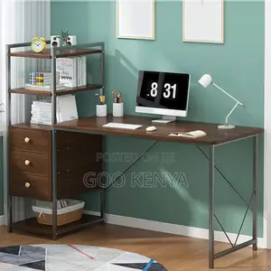 Office Desk; Easy-Fold Wooden Lap Table for Laptops
