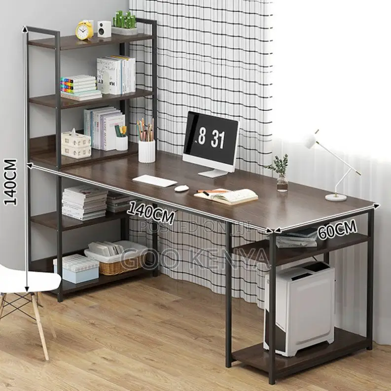 Office Desk; Easy-Fold Wooden Lap Table for Laptops
