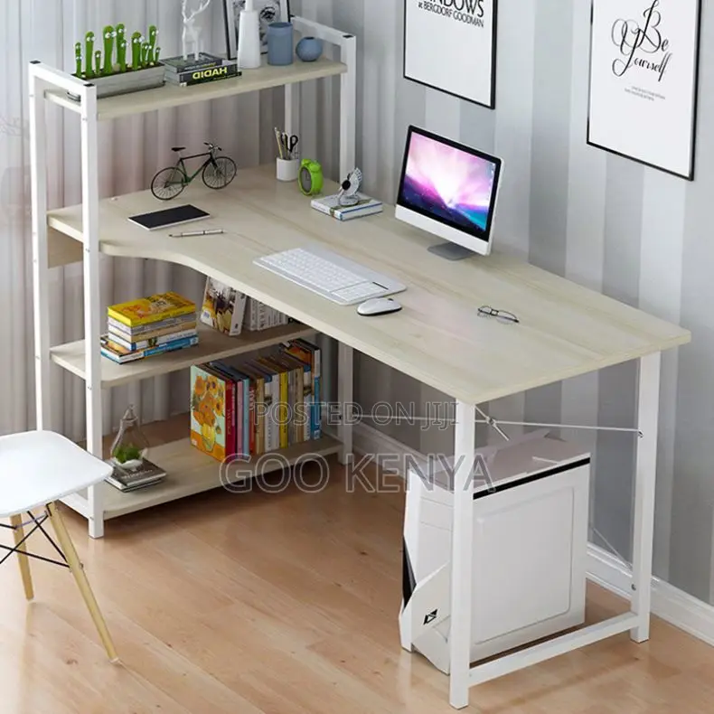 Office Desk; Easy-Fold Wooden Lap Table for Laptops