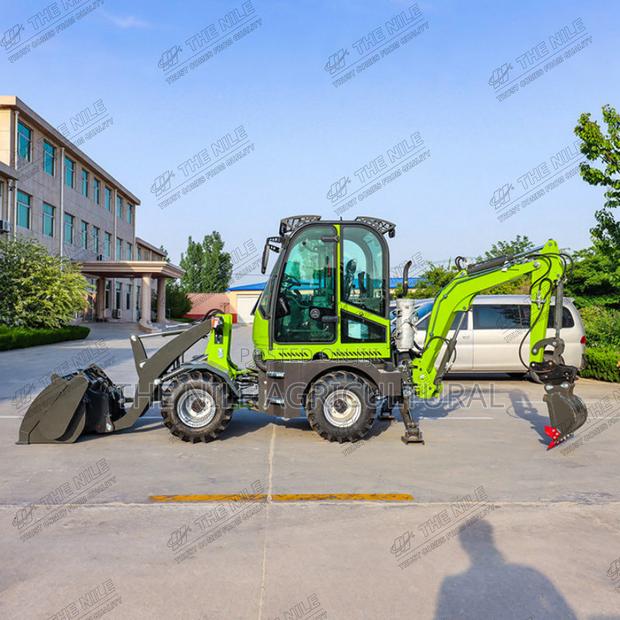Kenya Farm Equipment Backhoe Loader Diesel Engine Wheel Loaders - thumbnail 2