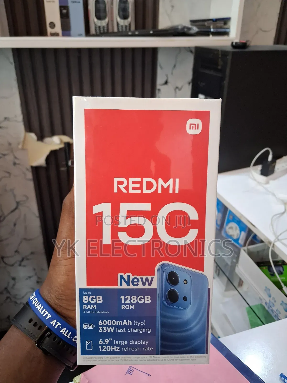 New Xiaomi Redmi 15C 4G 128 GB Blue