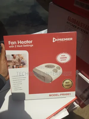 Premier Fan Room Heater-Prh001 With 2000 Watts 
