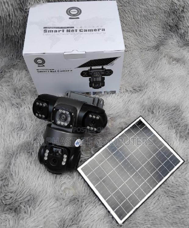 4g Triple Lens 6mp Camera With Two Way Audio, Night Vision