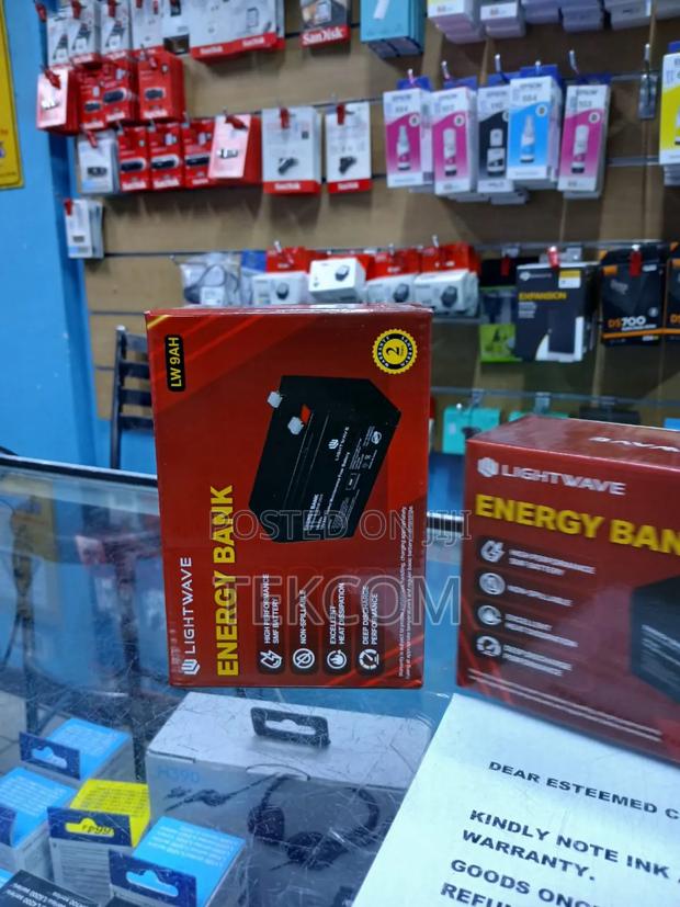 Lightwave Lw 9ah 12v 9ah Ups Battery - thumbnail 2