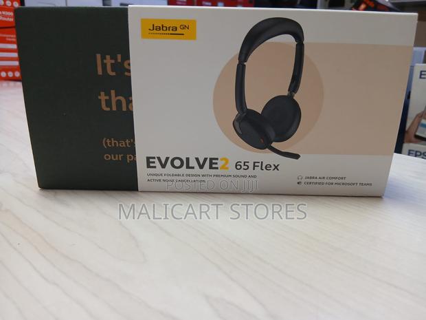 Jabra Evolve2 65 Flex Headsets - main view
