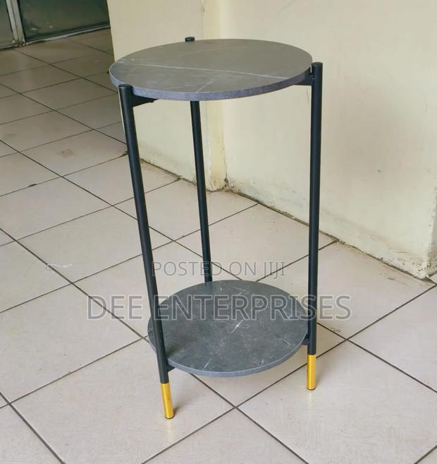 Classy Table With Marble Effect - main view