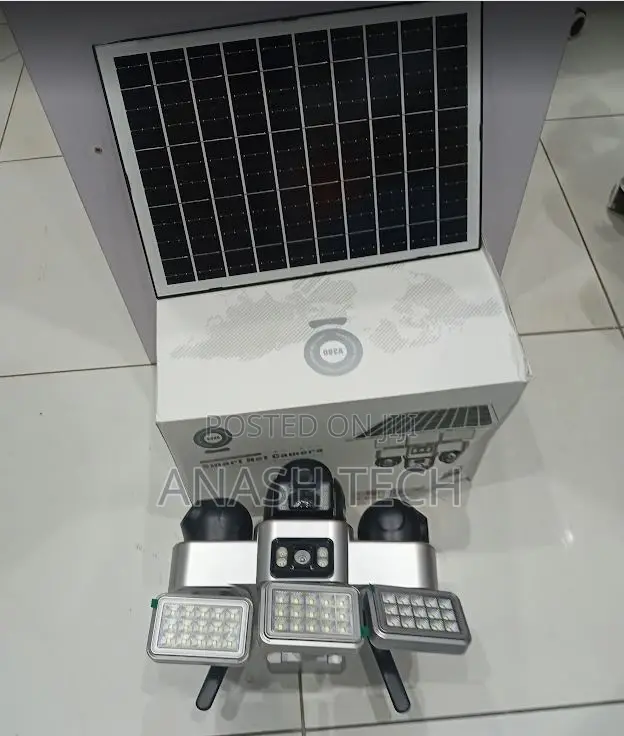 3 Lens 4g Solar PTZ CCTV Surveillance Camera 3 in 1 Camera