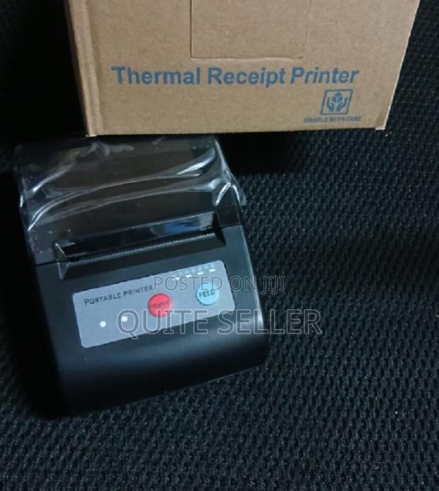Portable 58mm Bluetooth Receipt Printer and Support Bluetooth Connect - main view